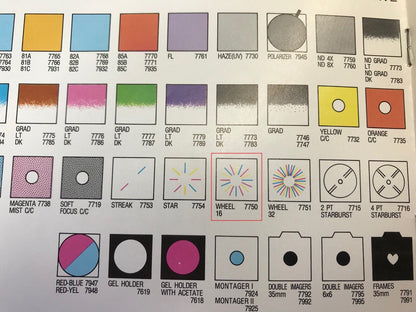 9" X 9" (25 Sheets) Silver Rainbow Holographic Vinyl Film - Wheel Rainbow Filter