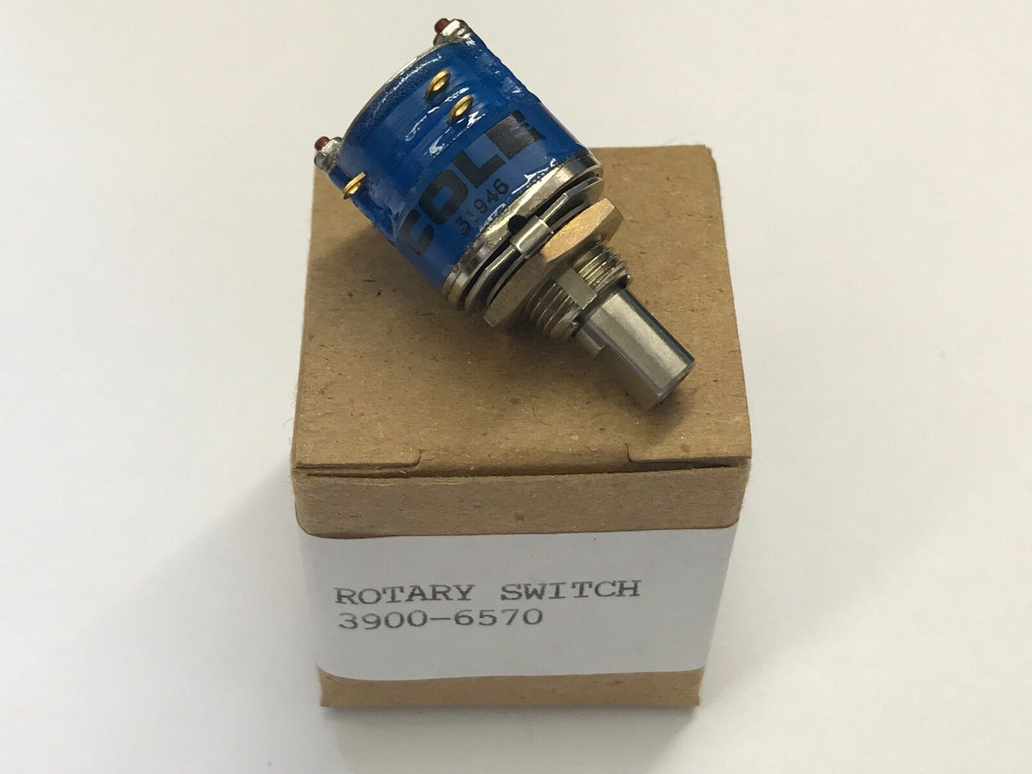 COLE 3900-6570 Rotary Switch 31946 SP2T Single Deck 90 Degree (5-PACK)