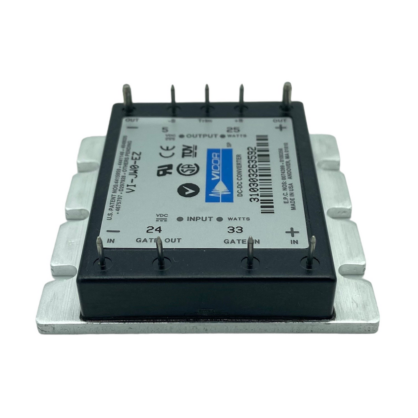 Vicor DC DC Converter 5V 25W- VI-JW0-EZ