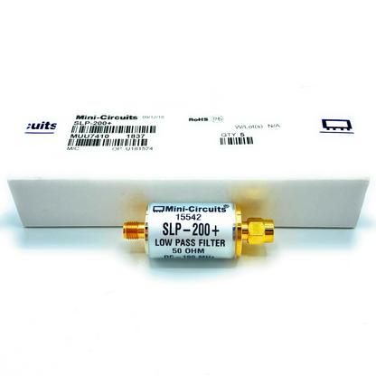 Mini-Circuits SLP-200+ Coaxial Low Pass Filter 50 OHM DC - 190MHz SMA RF
