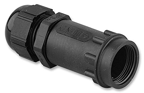 UTG16ST - Circular Connector Clamp, Straight w/strain relief nut, IP65, Trim Trio UTG Series, 16, Plastic RoHS Compliant: Yes, (Pack of 2) (UTG16ST)